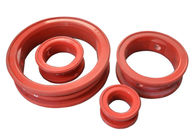 Sede valvola rossa di Leakproofness Epdm, sede valvola di gomma resistente alla corrosione