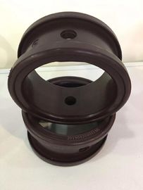 Sede valvola nera della farfalla del silicone di colore, buona prestazione di gomma della sede valvola