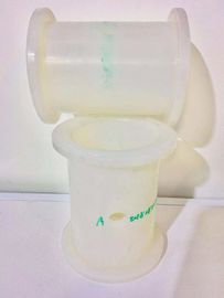 Sede valvola nera della farfalla del silicone di colore, buona prestazione di gomma della sede valvola