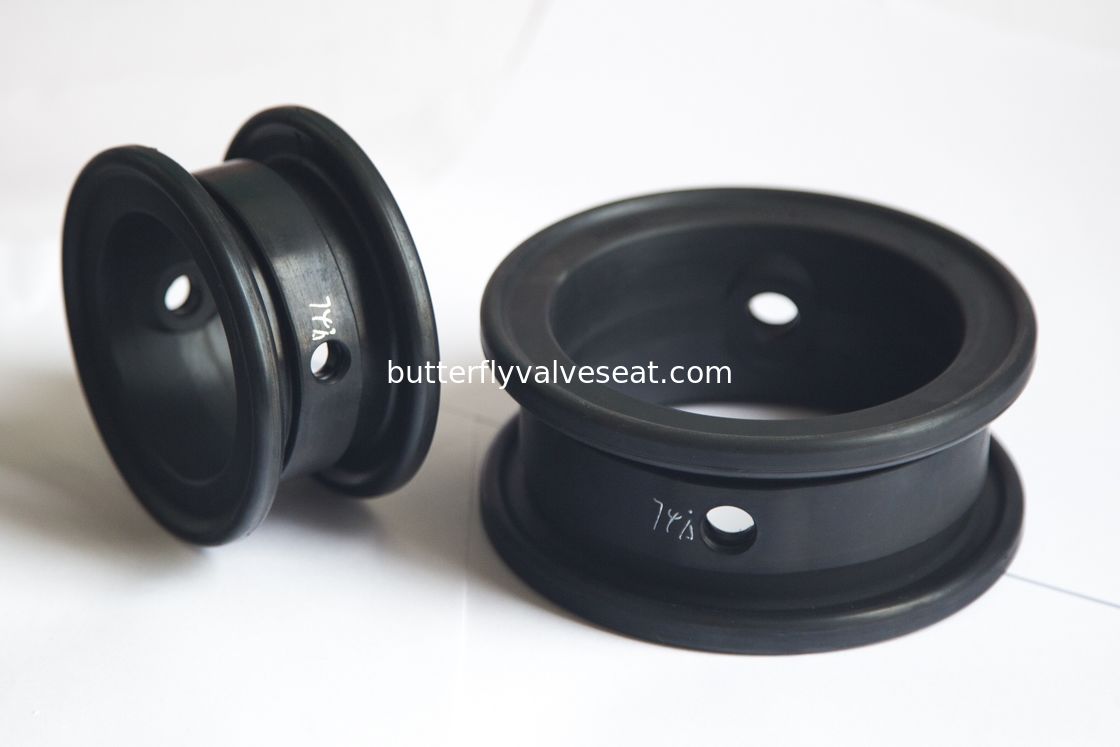 Valvola a farfalla di Nbr Seat di rendimento elevato, giro nero 1 - Fkm a 54 pollici Seat